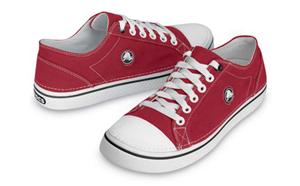 Hover Lace Up - red/white